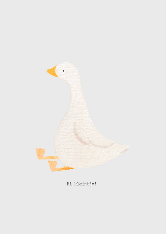 Kaartje Hi kleintje!