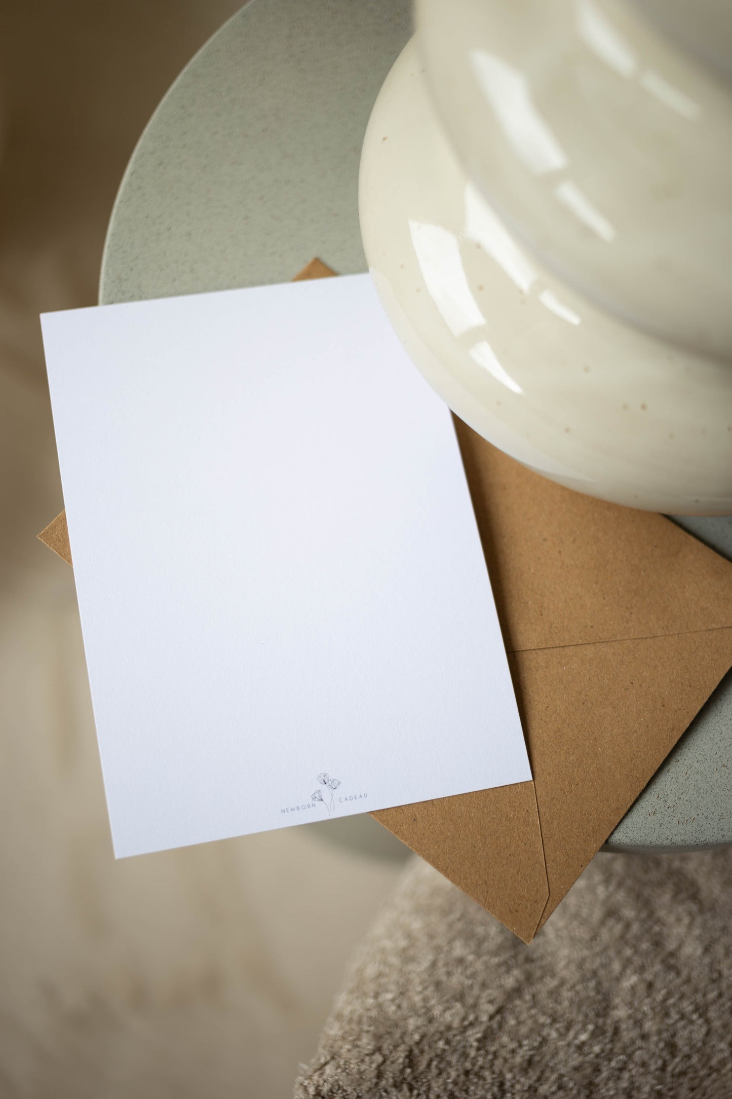 Kaartje Een lief klein meisje geboren!