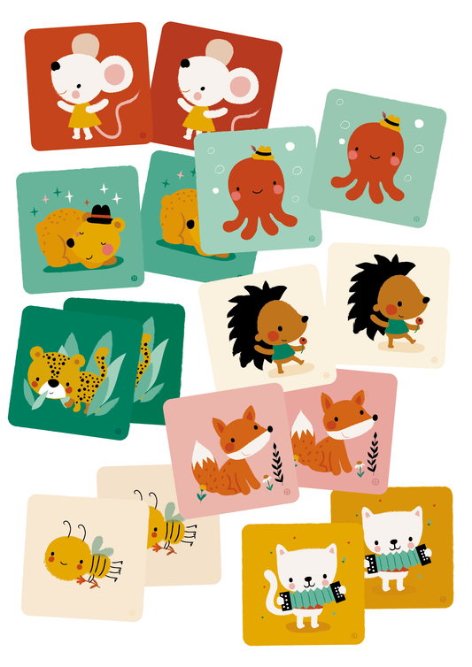 Mijn eerste dieren Memory