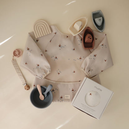 Slabbetje lange mouwen - Boats