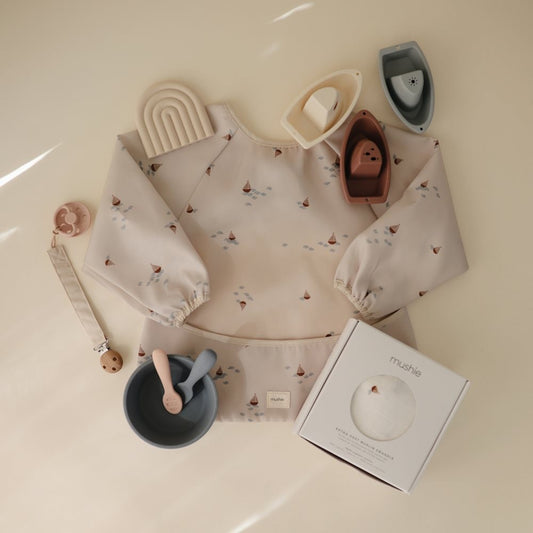 Slabbetje lange mouwen - Boats